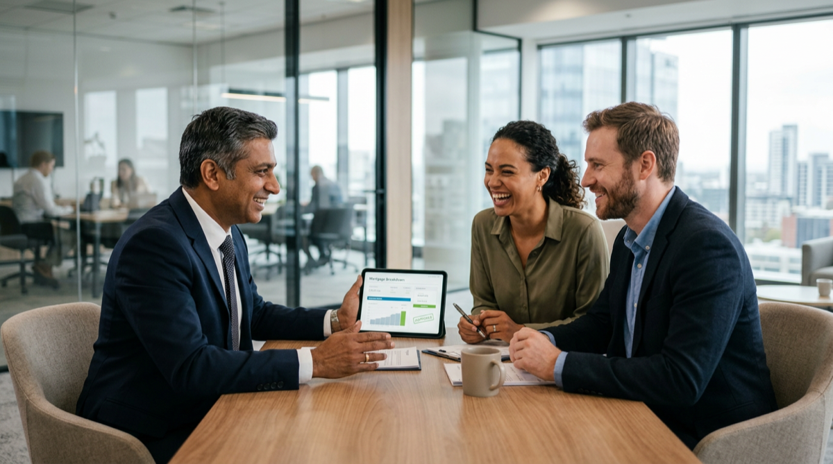 Magellan advisors with clients