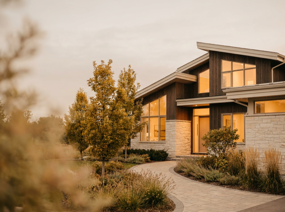 A modern home